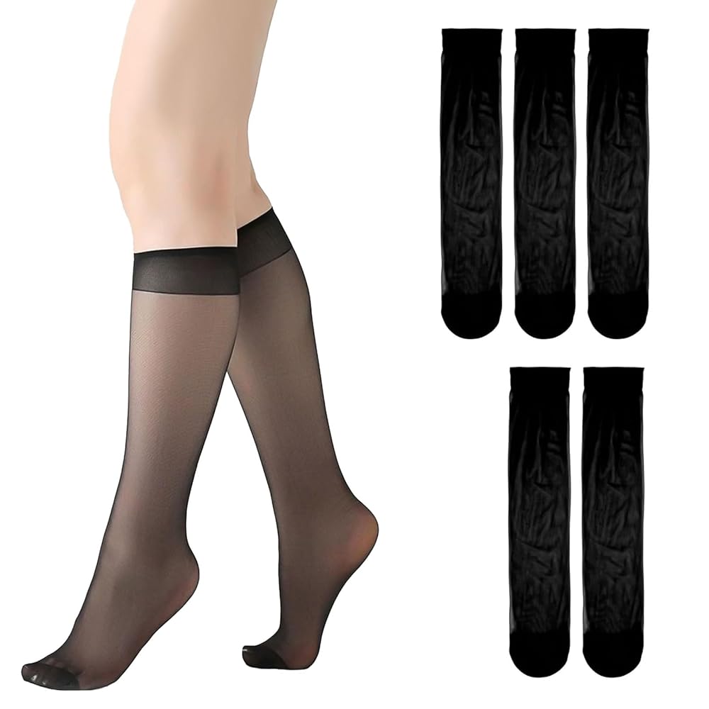 【５足】フィットネス用　ストッキング　タイツ Amazon | [HOMEBASICS] ストッキング レディース 5足組 STOCKING
